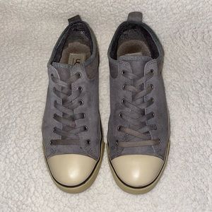 Ugg suede leather sneakers